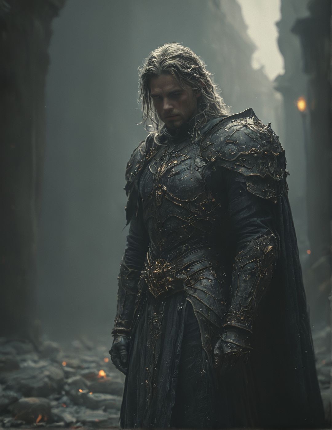 Concept art des Chroniques d'Urum : Chevalier Méoréméen